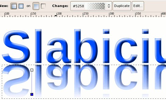 reflection inkscape