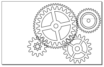 [paper gears]